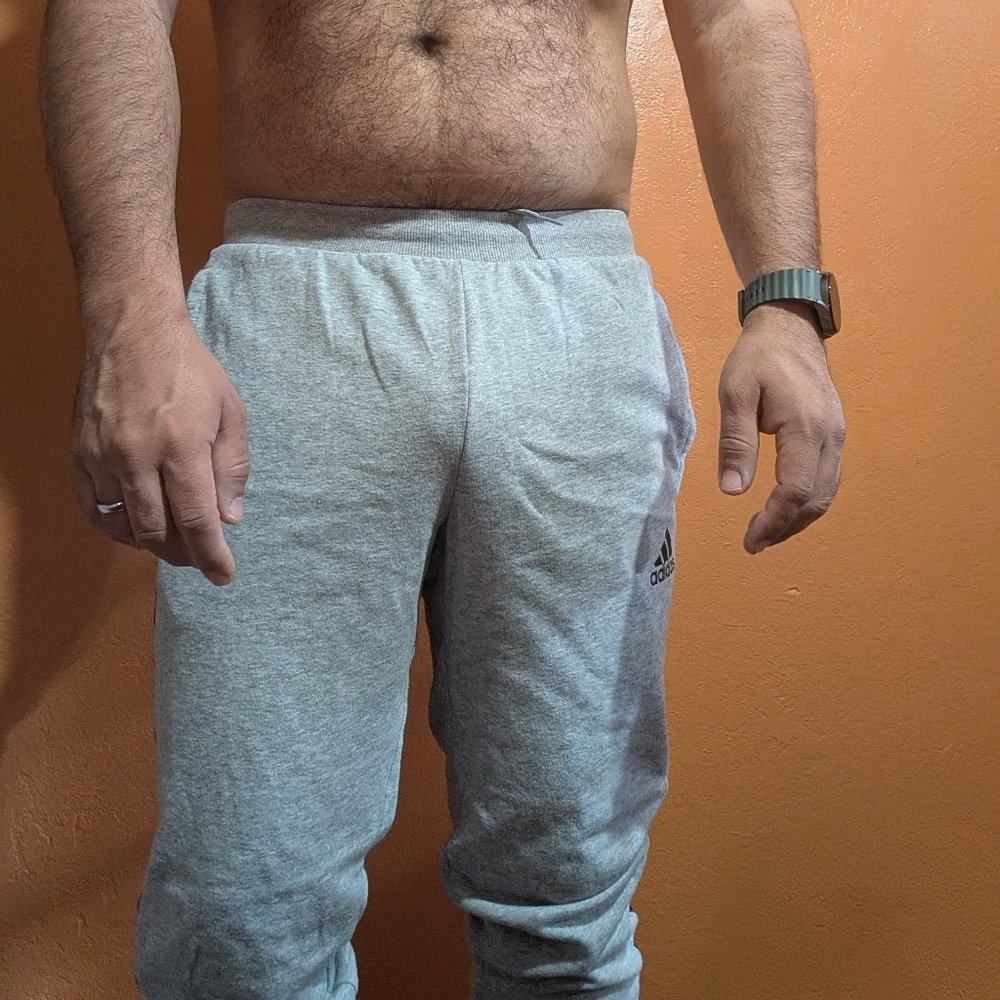 Adidas Men's Gray Sweatpants